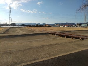 勝瑞城の城下町跡