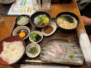 五志喜の宇和島鯛めし